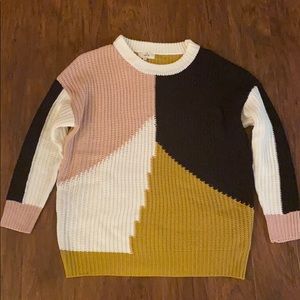 Vici color block sweater.